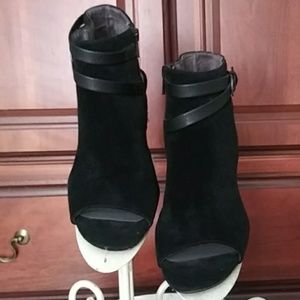 Black Ankle Bootie by White Mountain